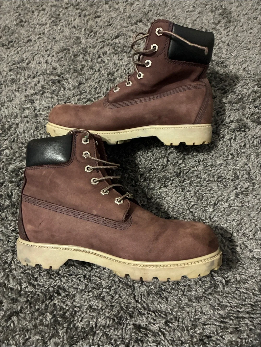 Brown timberland boots